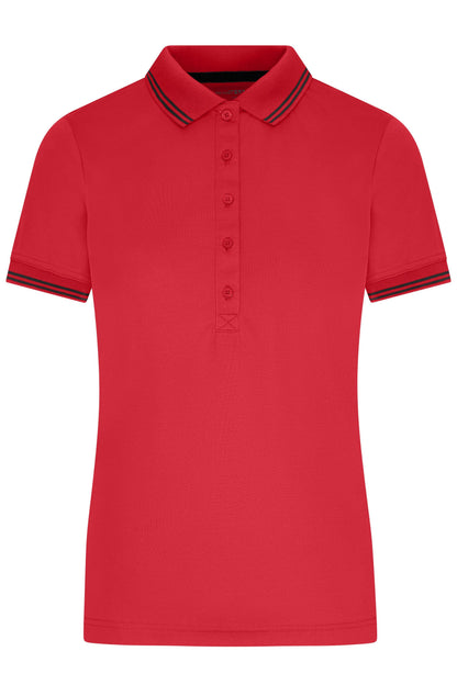 Ladie´s Functional Polo - Red/Black