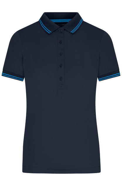 Ladie´s Functional Polo - Navy/Bright-blue