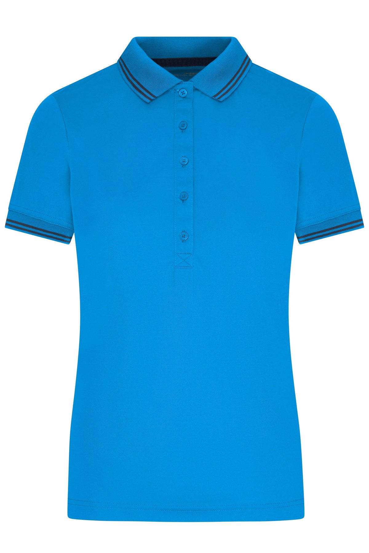 Ladie´s Functional Polo - Bright-blue/Navy