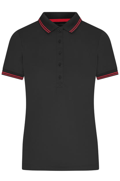 Ladie´s Functional Polo - Black/Red