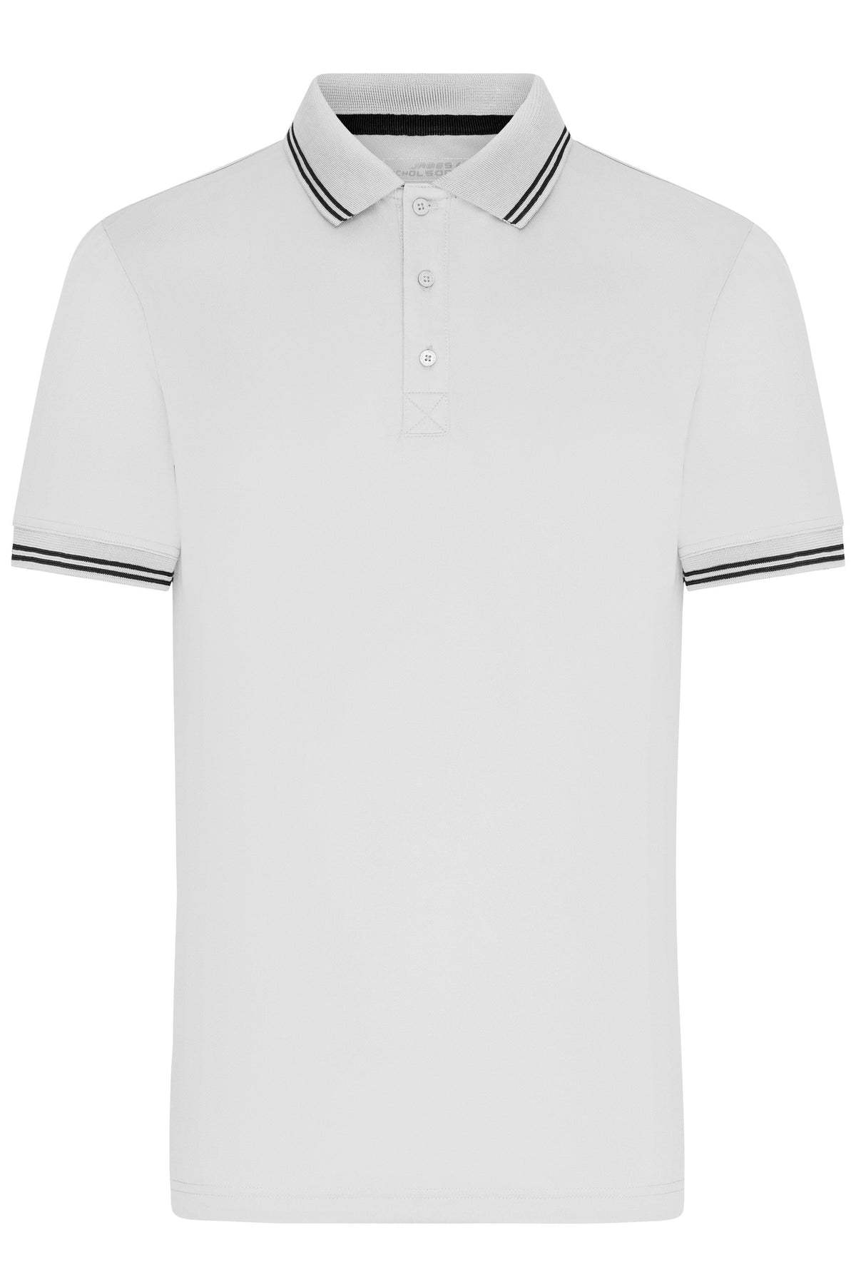 Men´s Functional Polo - White/Black