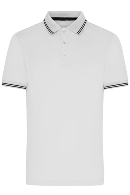 Men´s Functional Polo - White/Black