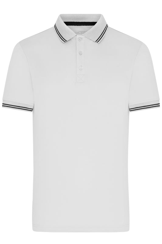 Men´s Functional Polo - White/Black