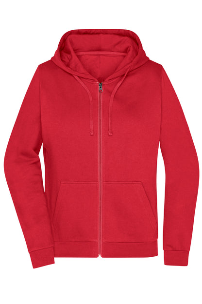 Promo Zip Hoody Lady - Red