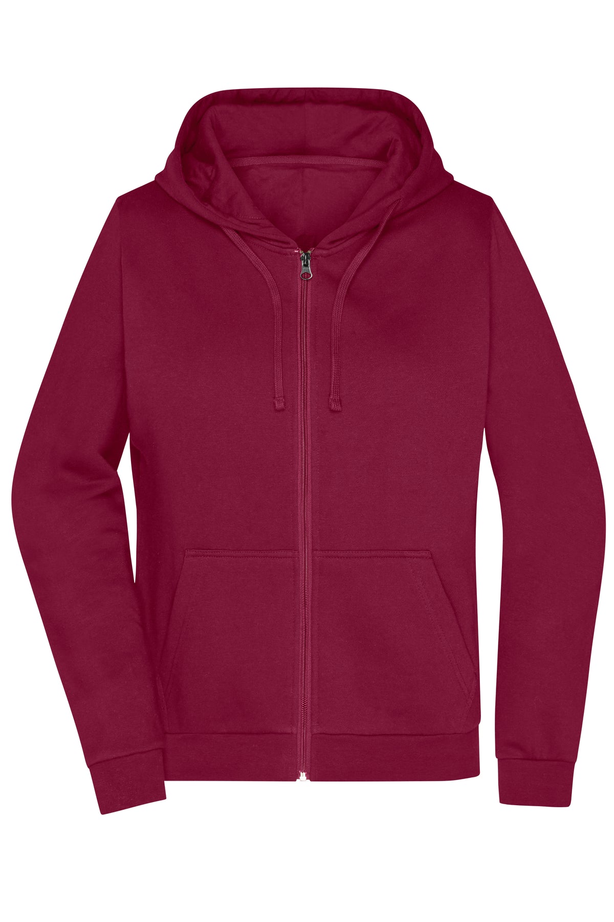 Promo Zip Hoody Lady - Wine