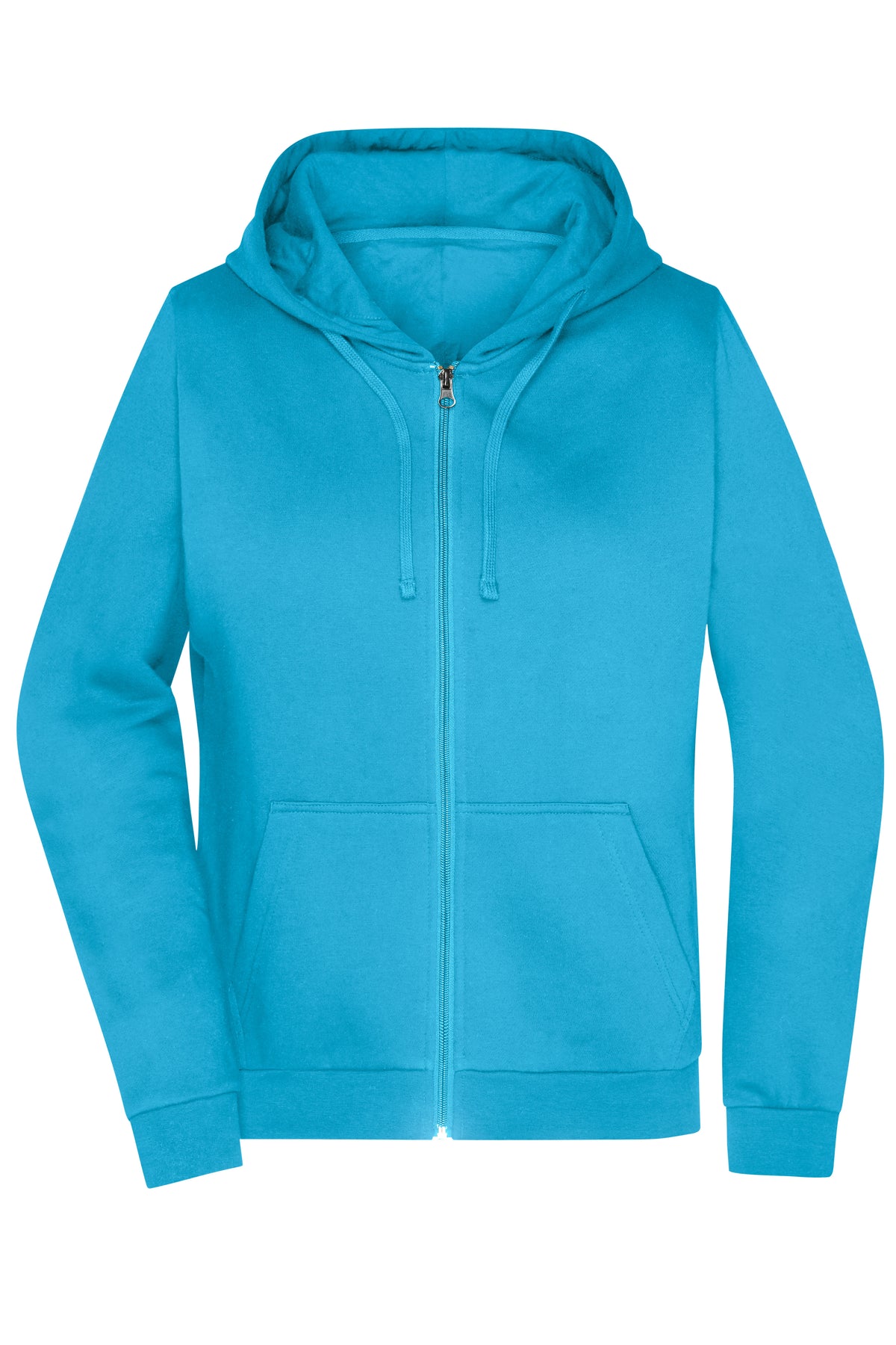 Promo Zip Hoody Lady - Turquoise