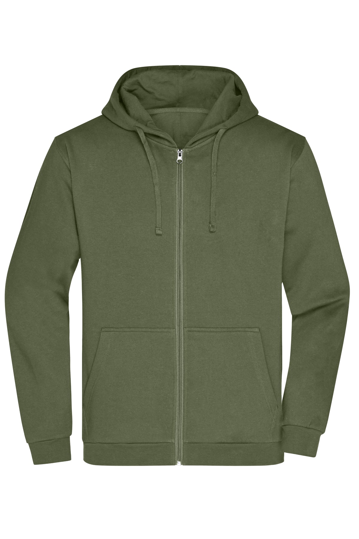 Promo Zip Hoody Man - Olive