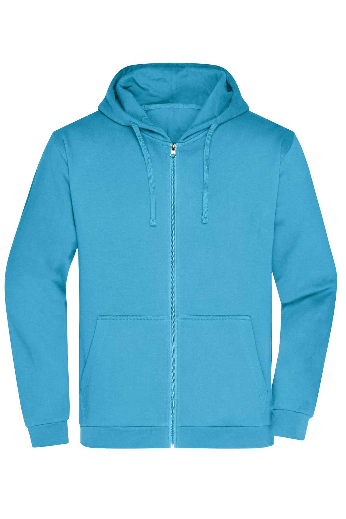 Promo Zip Hoody Man - Turquoise