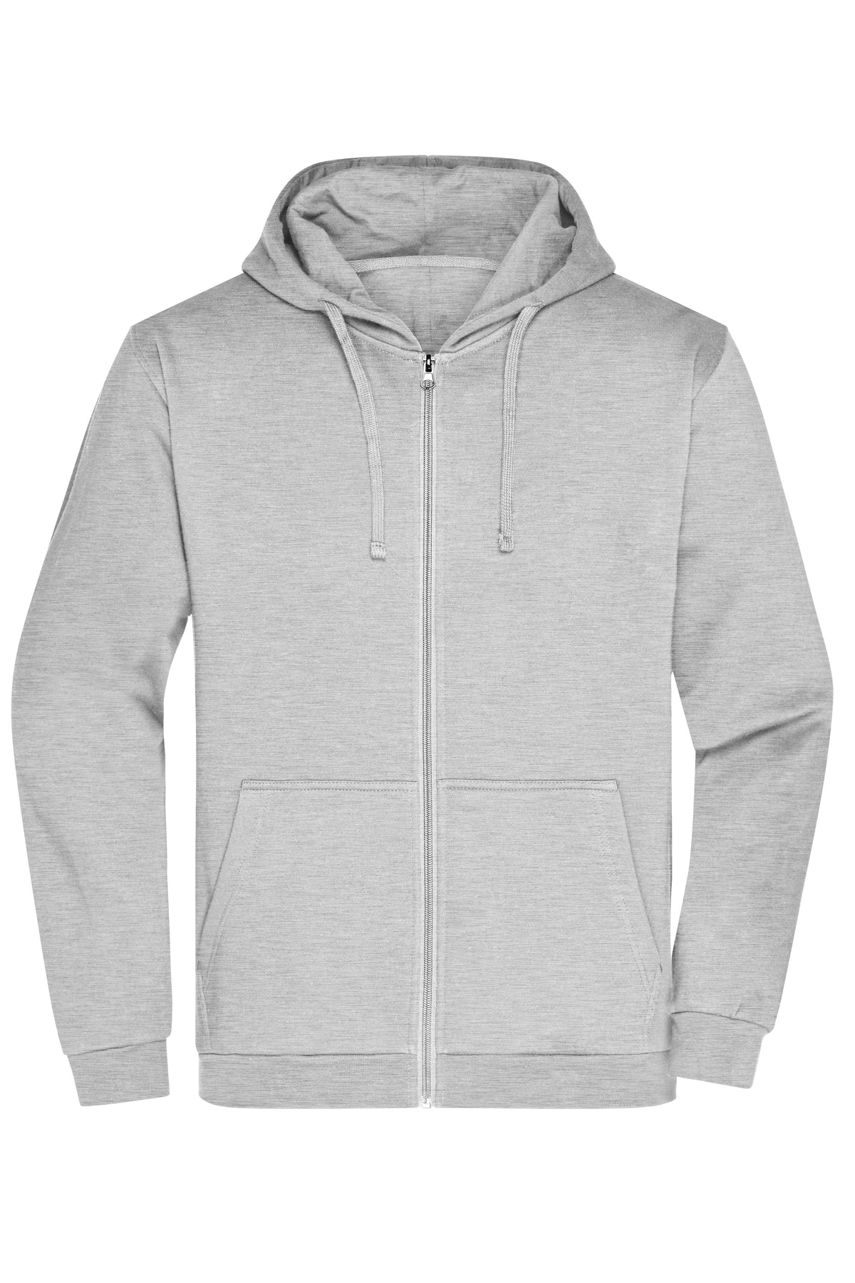 Promo Zip Hoody Man - Grey-Heather
