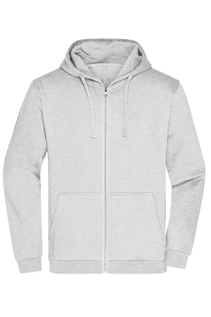 Promo Zip Hoody Man - Ash