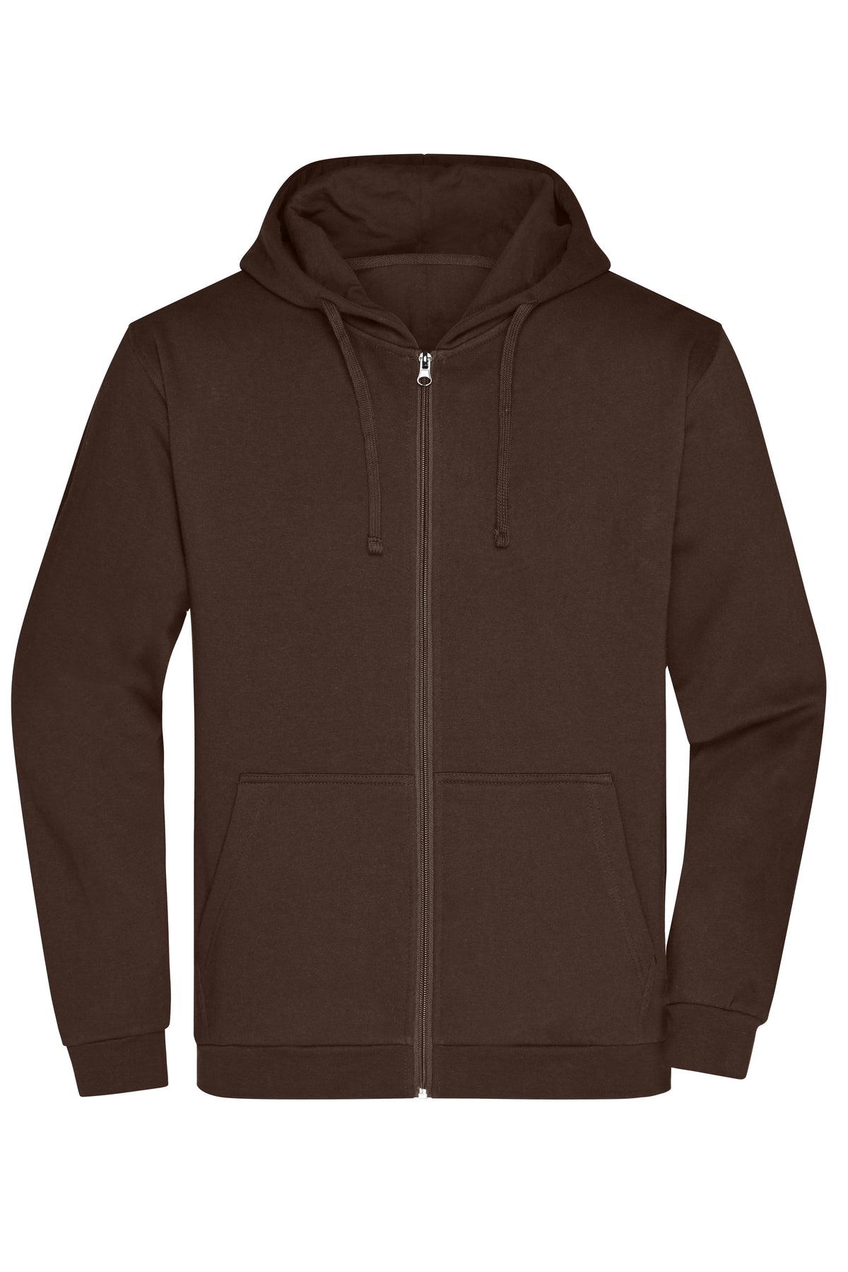 Promo Zip Hoody Man - Brown