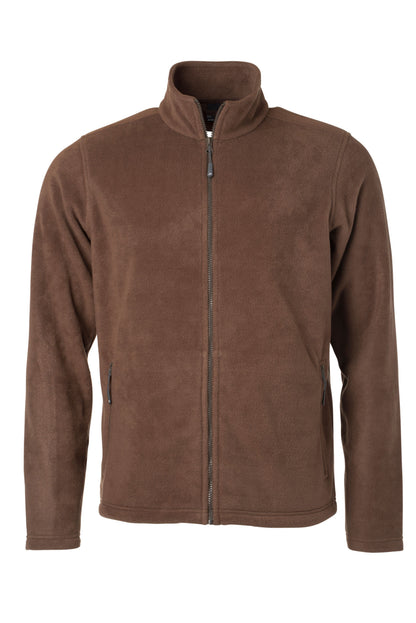 Men´s Fleece Jacket - Brown
