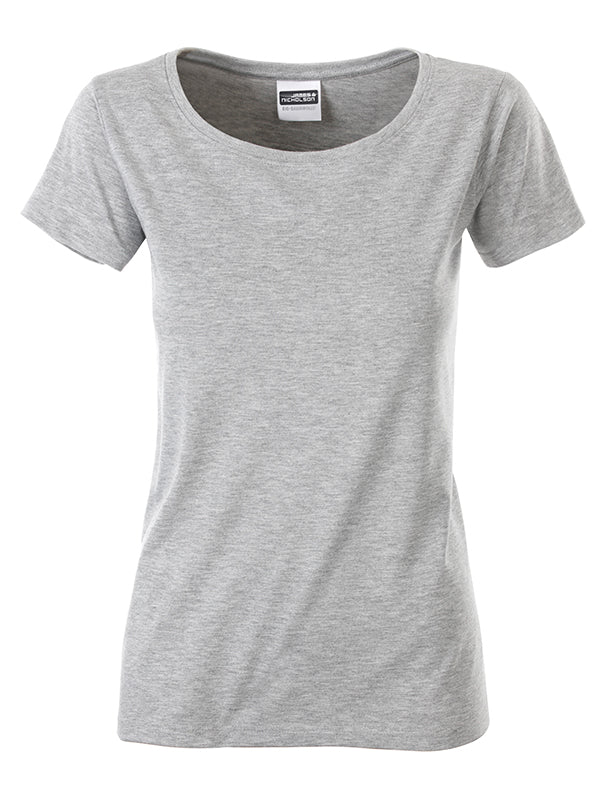 Ladies’ Basic-T - Grey-Heather