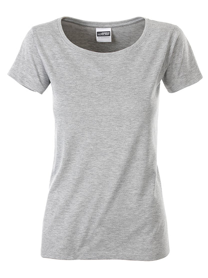 Ladies’ Basic-T - Grey-Heather