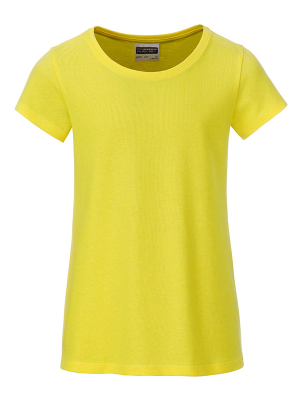 Girl´s Basic-T - Yellow