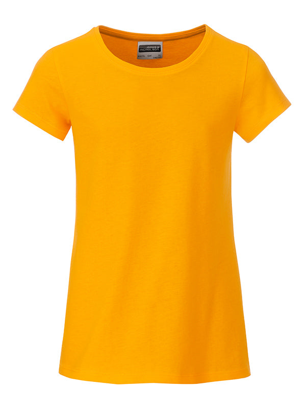 Girl´s Basic-T - Gold-Yellow