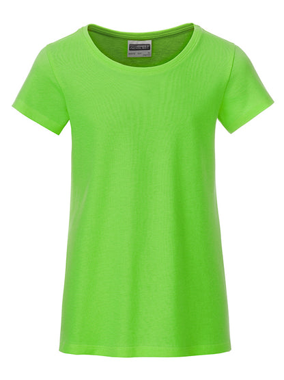 Girl´s Basic-T - Lime-green