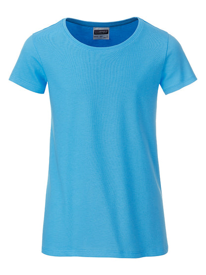 Girl´s Basic-T - Sky-Blue