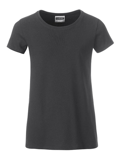 Girl´s Basic-T - Graphite