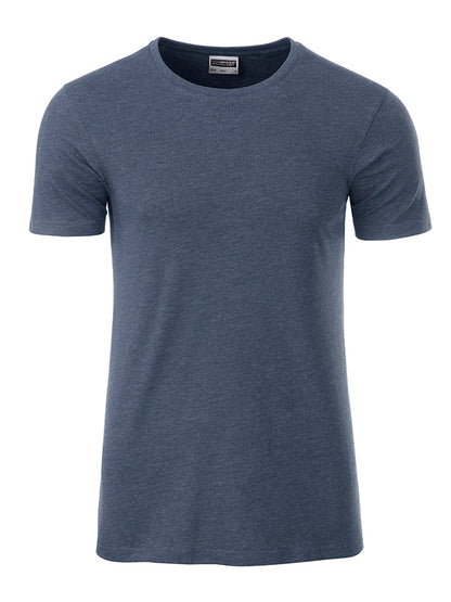 Men’s Basic-T - Light-Denim-Melange