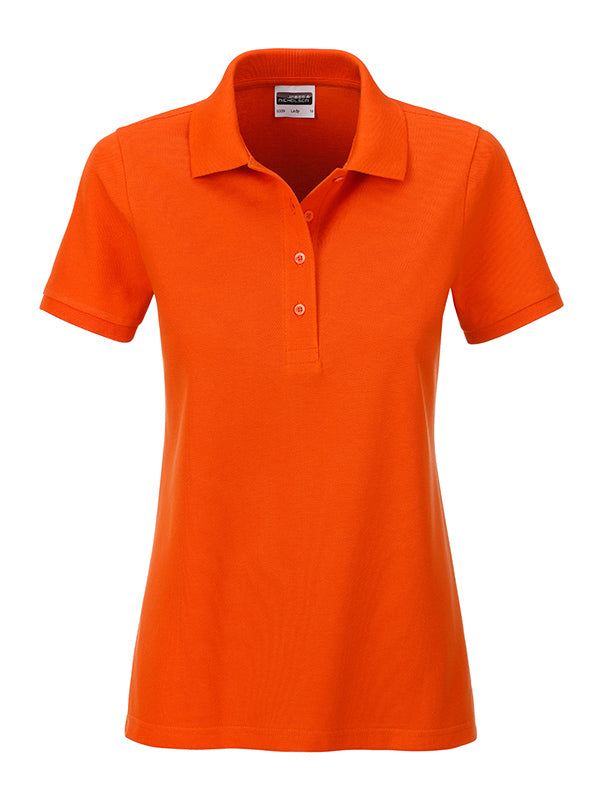 Ladies´ Basic Polo - Dark-orange