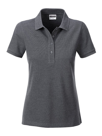 Ladies´ Basic Polo - Black-heather