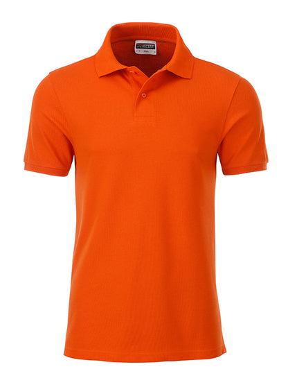 Men´s Basic Polo - Dark-orange