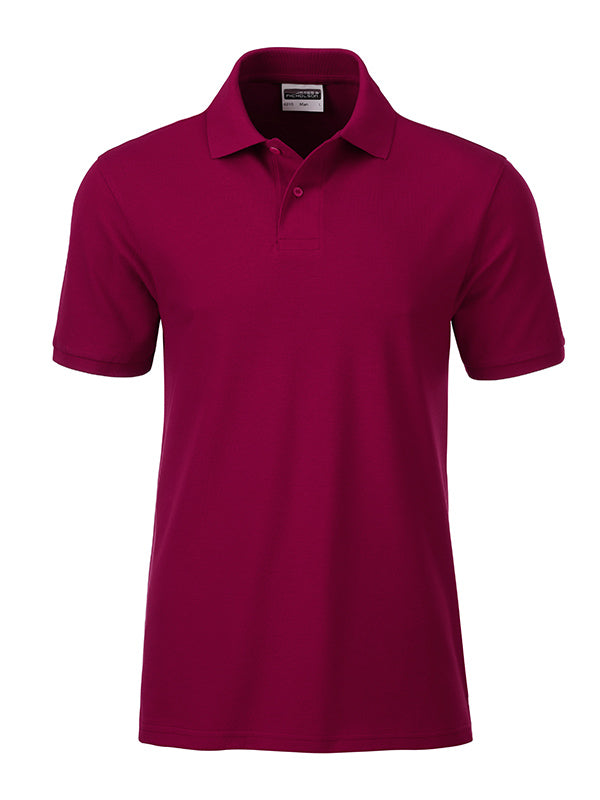 Men´s Basic Polo - Wine