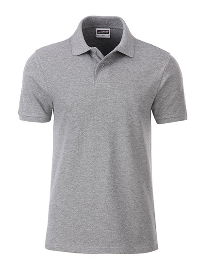 Men´s Basic Polo - Grey-Heather