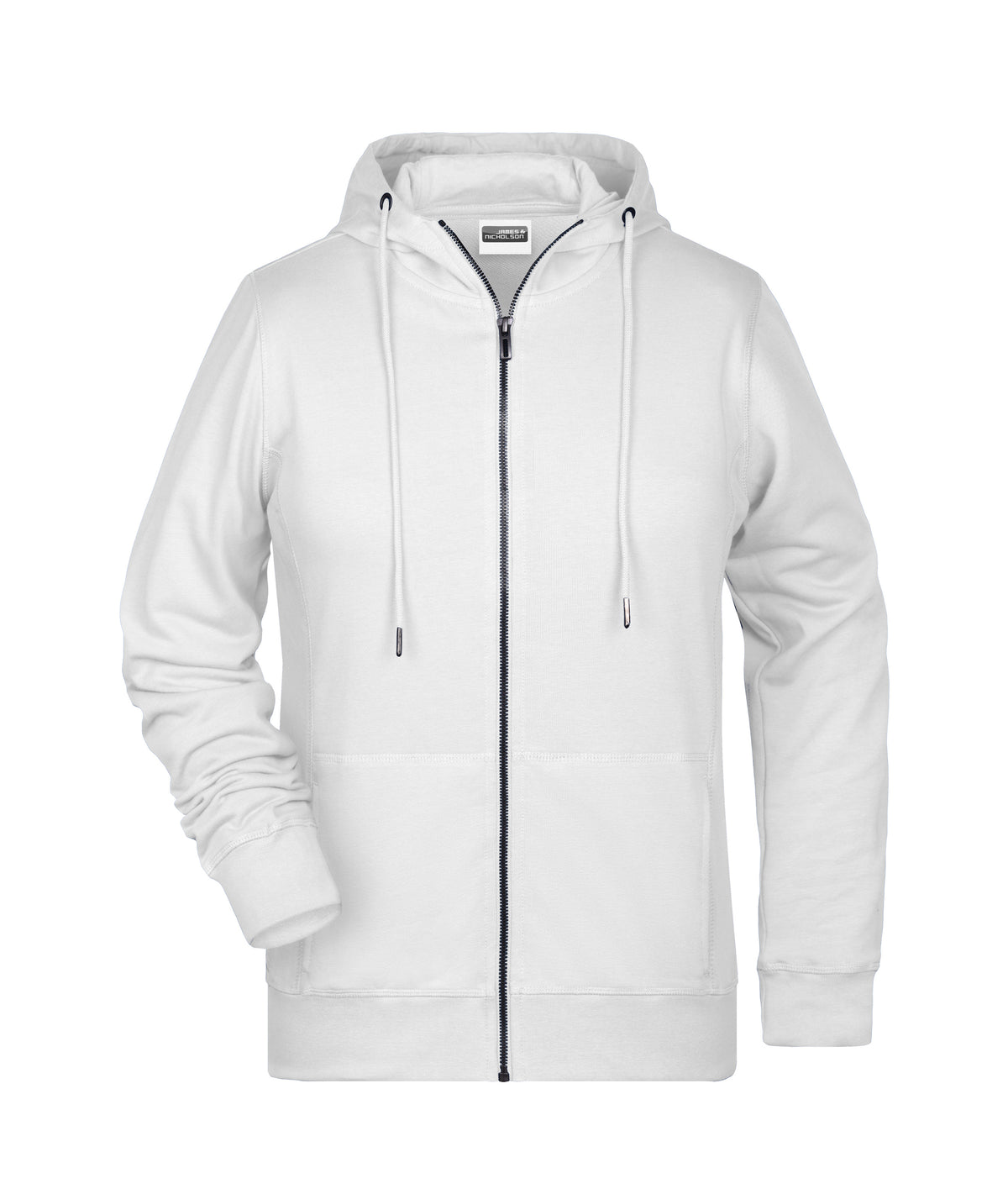 Ladies´ Zip Hoody - White
