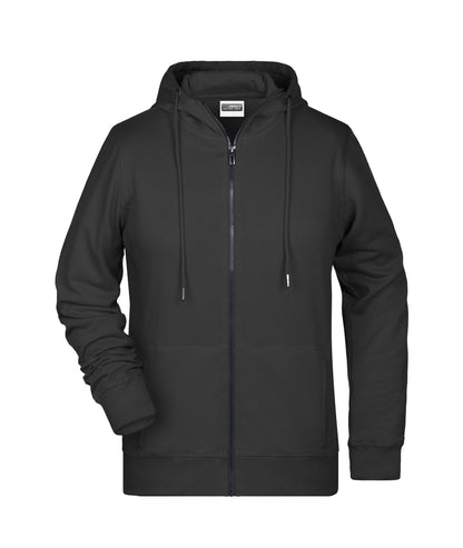 Ladies´ Zip Hoody - Black