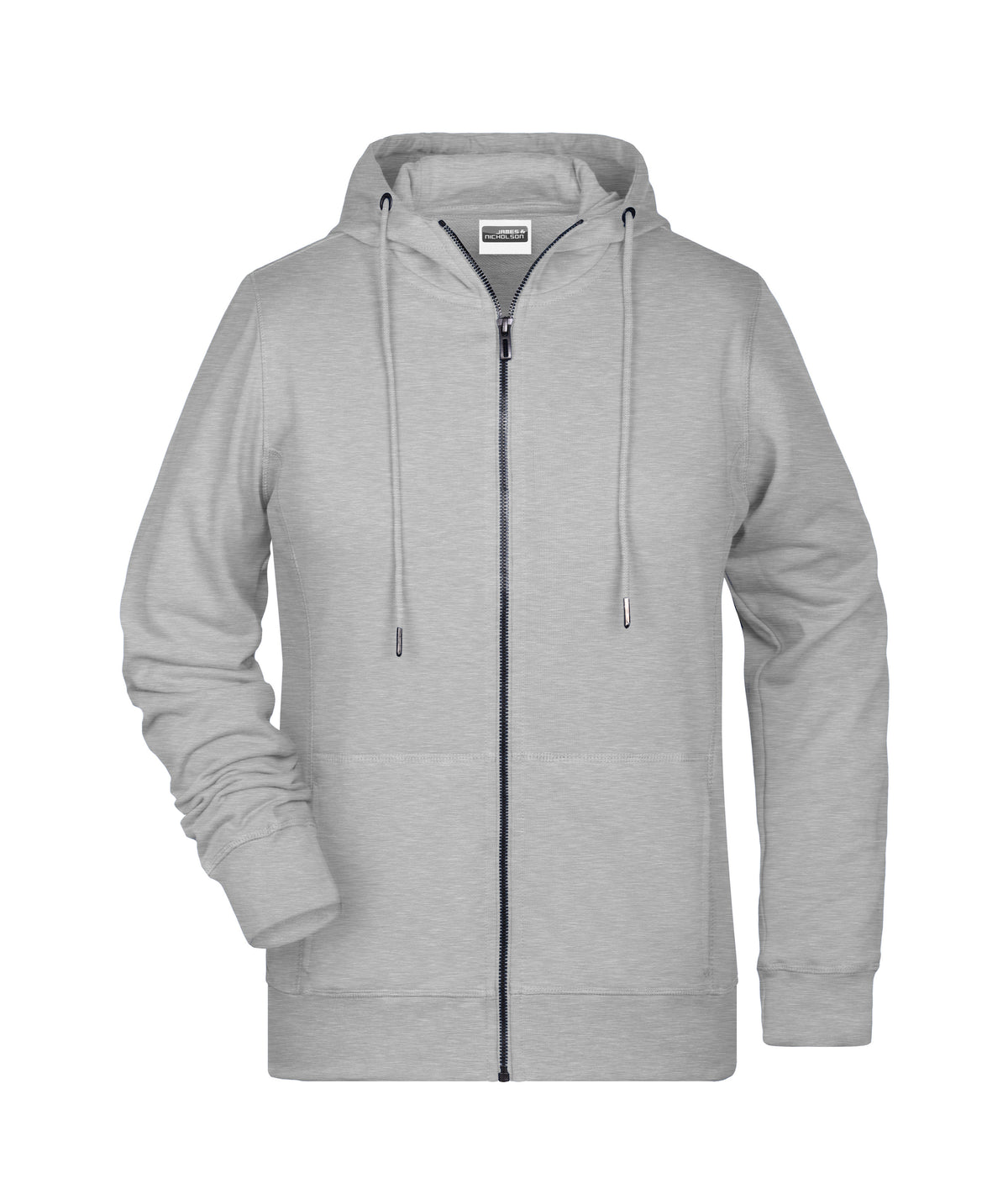 Ladies´ Zip Hoody - Grey-Heather