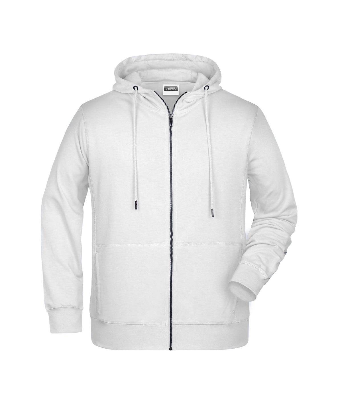 Men´s Zip Hoody - White