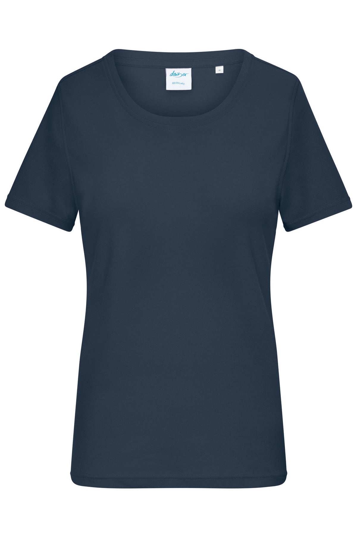 Ladies T-shirt 1:1 Rib - Navy