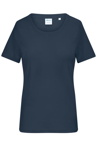 Ladies T-shirt 1:1 Rib - Navy
