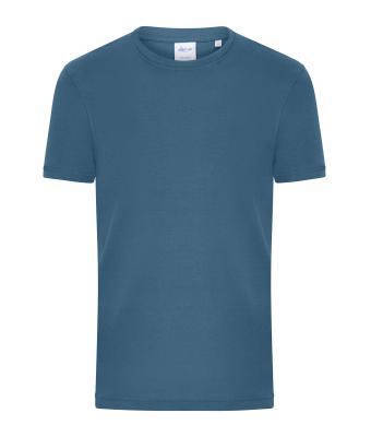 Mens T-shirt 1:1 Rib - Dusty Blue