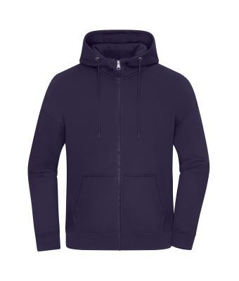 Oversized Hooded Jacket Unisex - Deep Purple