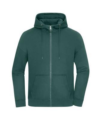Oversized Hooded Jacket Unisex - Smokey-Green