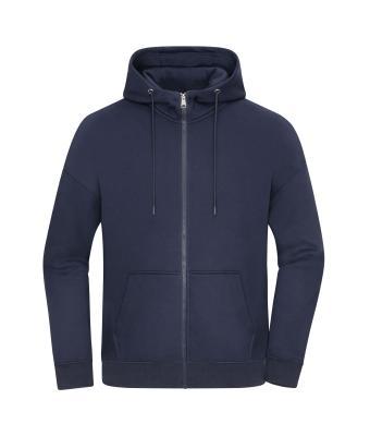 Oversized Hooded Jacket Unisex - Navy