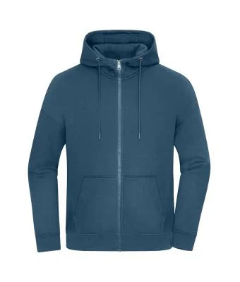 Oversized Hooded Jacket Unisex - Dusty Blue