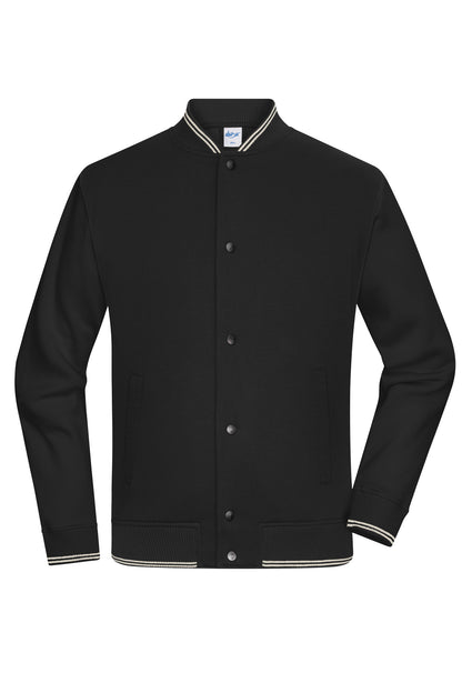 College-Jacket Unisex - Black/Black