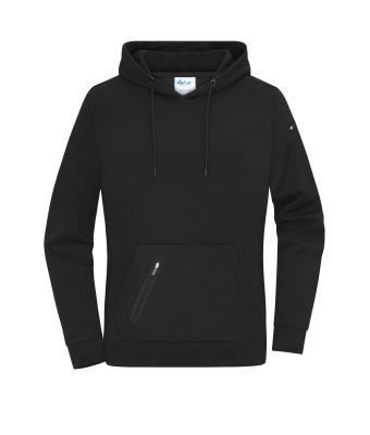 Ladies Hoody Interlock - Black