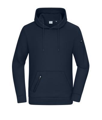 Mens Hoody Interlock - Navy