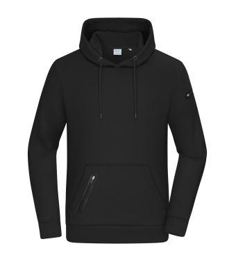 Mens Hoody Interlock - Black
