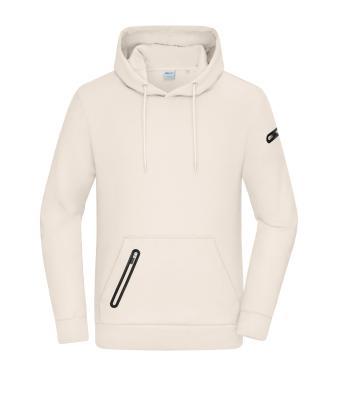 Mens Hoody Interlock - Sand Stone