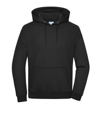 Oversized Sweat Hoody Unisex - Black