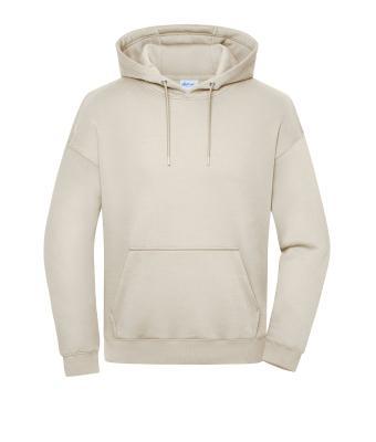Oversized Sweat Hoody Unisex - Sand Stone