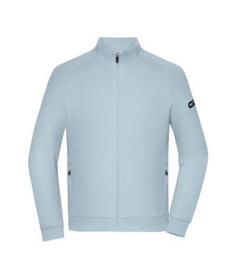Men’s Zip Jacket Interlock - Milky Blue