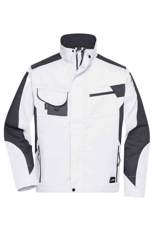 Workwear Jacket - White/Carbon