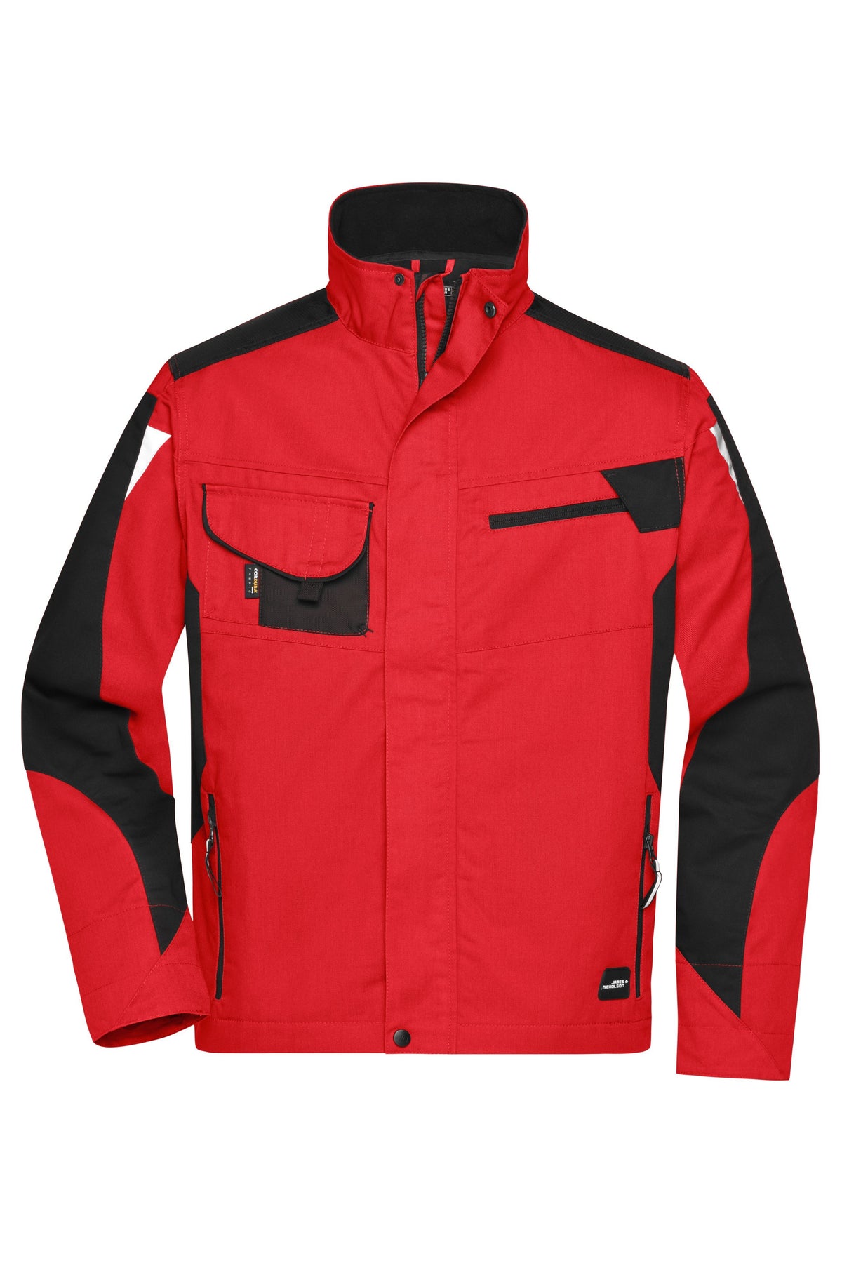 Workwear Jacket - Red/Black